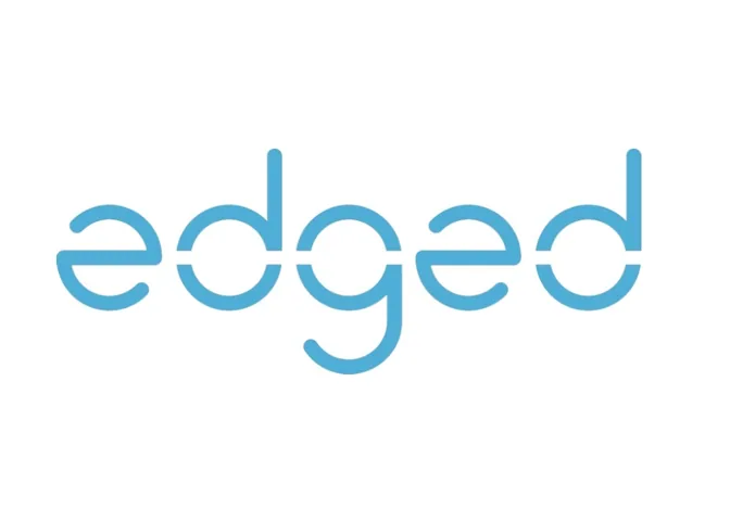 Logo edged